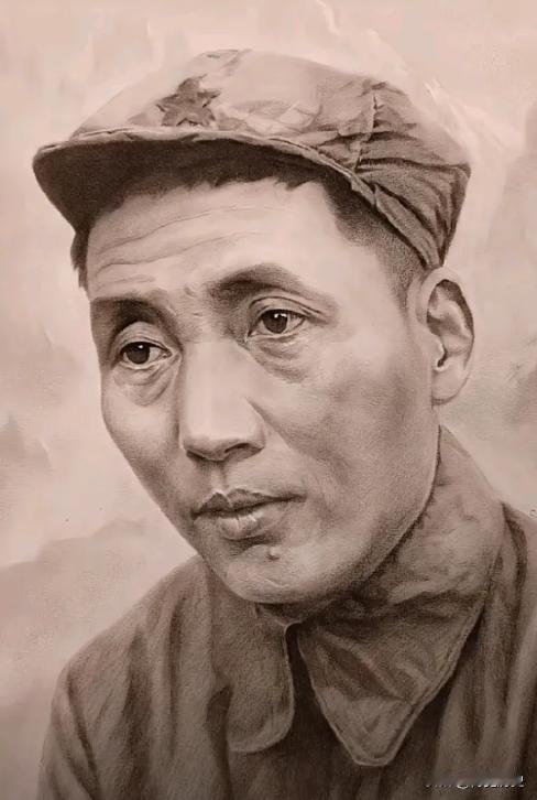 震撼人心的一幅肖像:这是刚结束二万五千里长征到达陕北的毛主席。
虽然只是一幅画像
