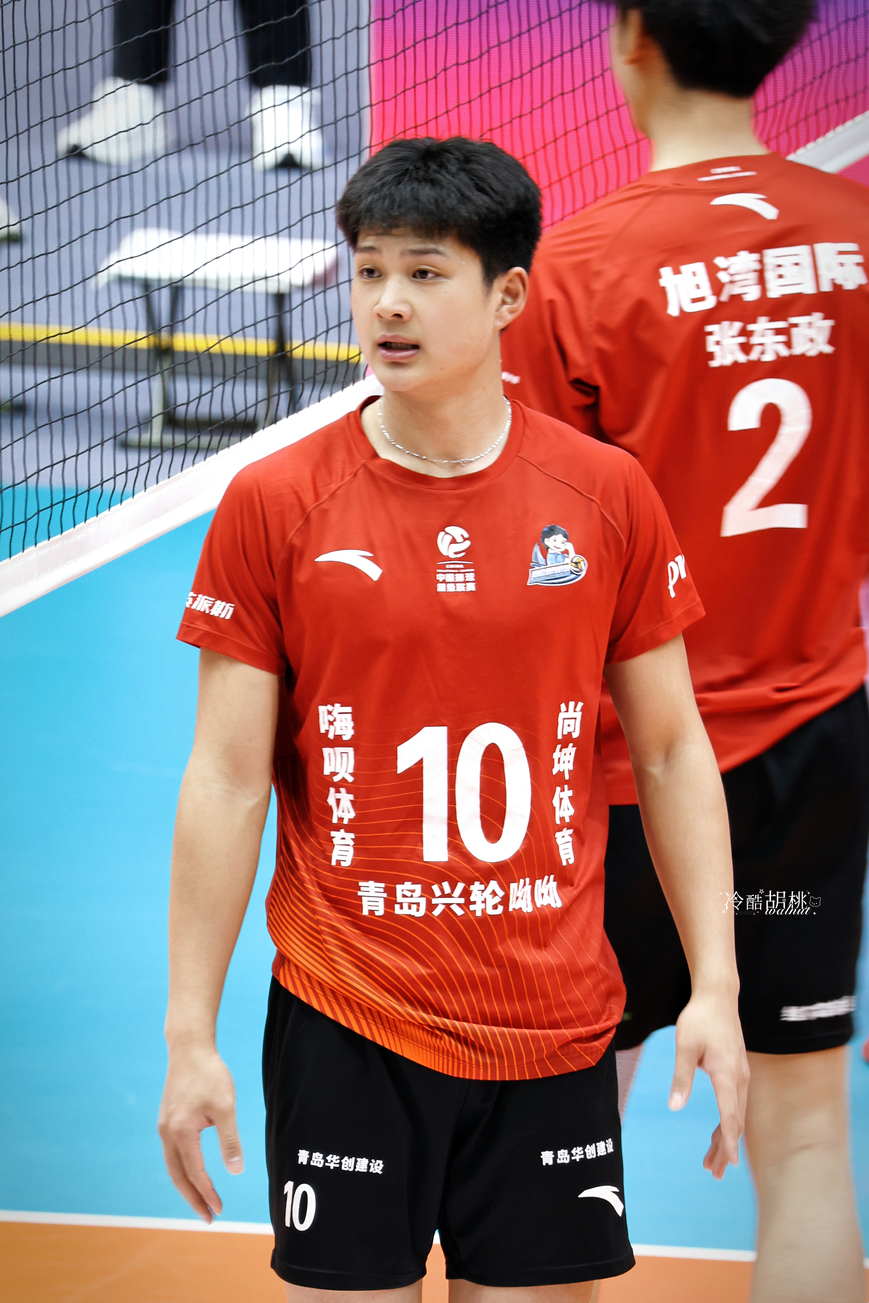 山东男排  20260226 cvl 青岛｜宫皓乾长一张小孩脸呢 不走商务风的话