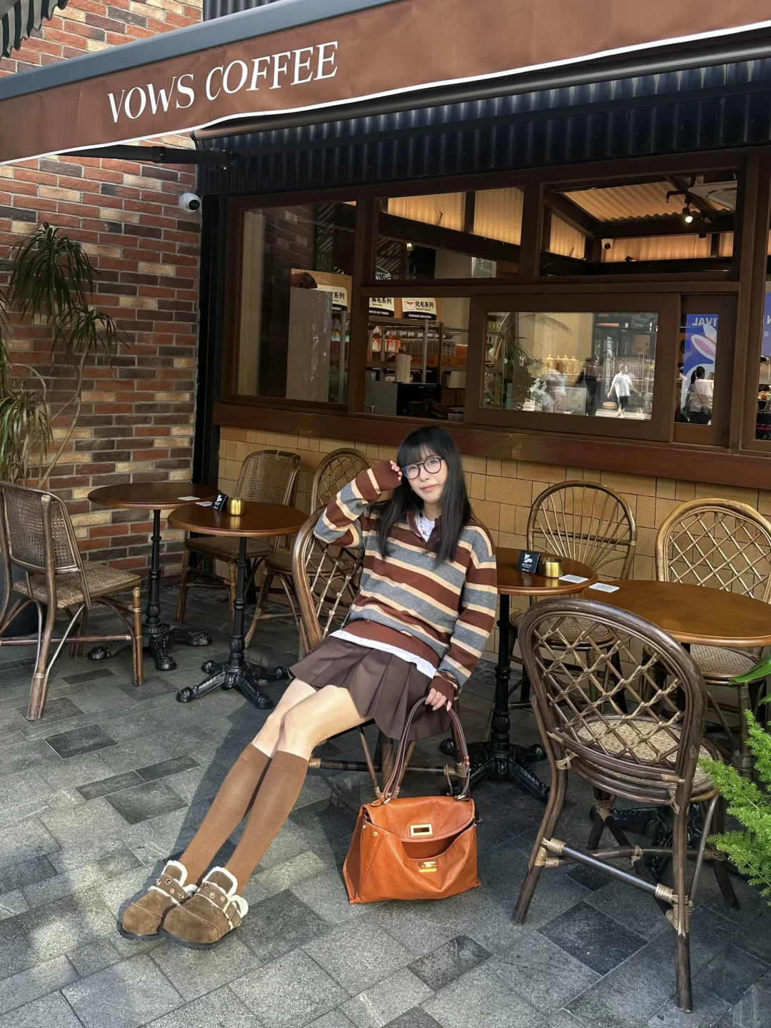 🍂秋天氛围感穿搭🌰学院知识分子