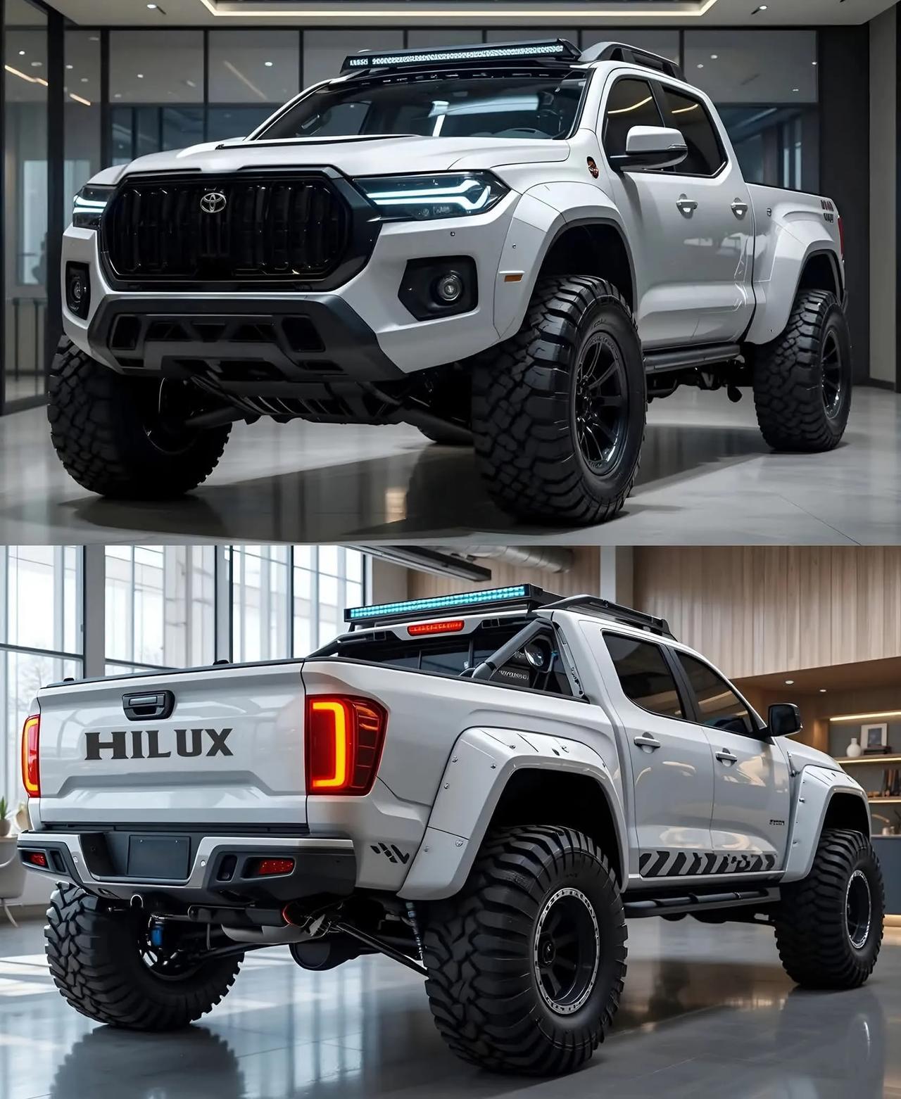 2026 款丰田 Hilux – 大胆设计、混合动力和技术升级！