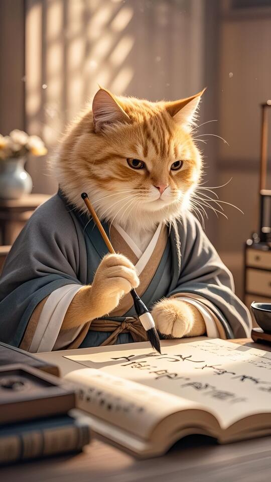 书法猫