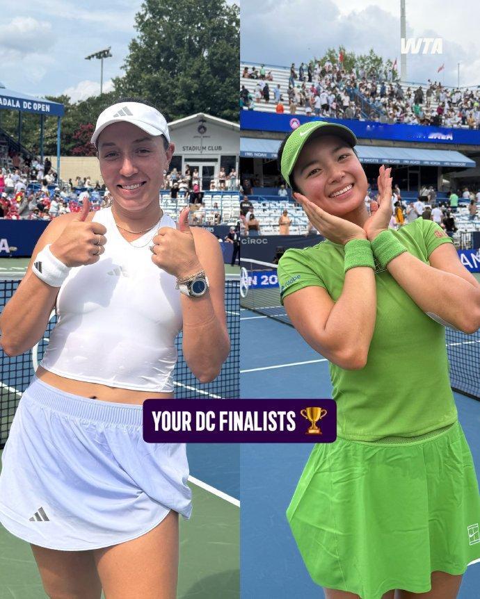 伊埃拉打疯了，渐入佳境！强势杀入决赛！

WTA500赛美国华盛顿站的比赛，菲律