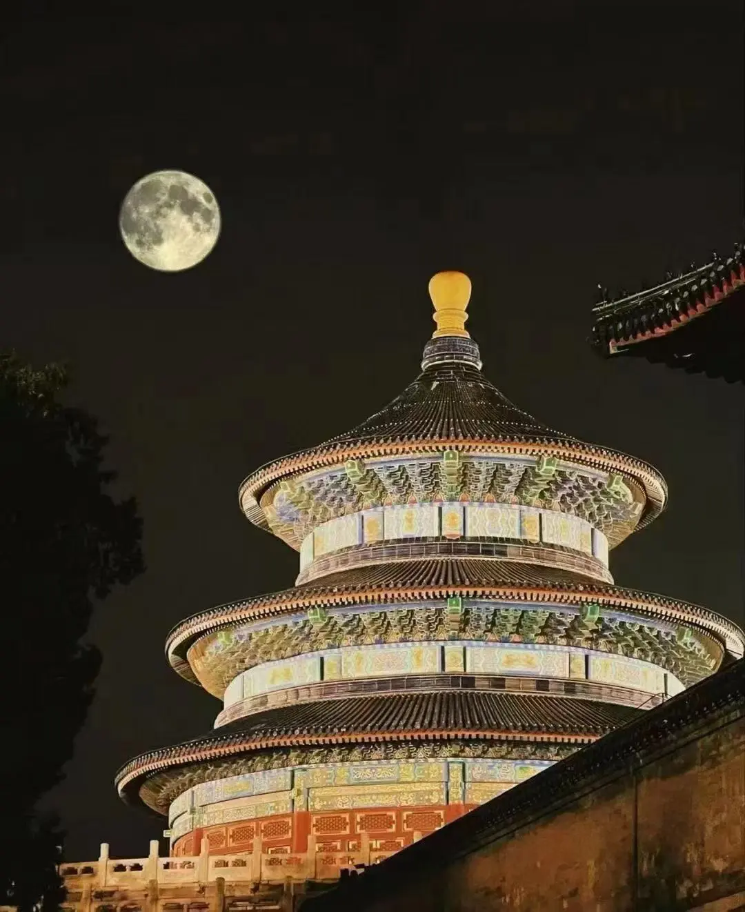 十五的月亮十六圆。