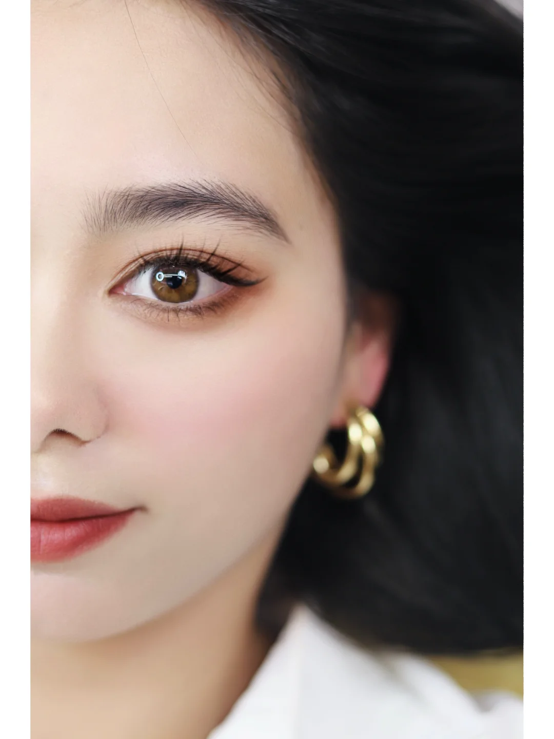 我悟了家人们，换眉毛＝换头！