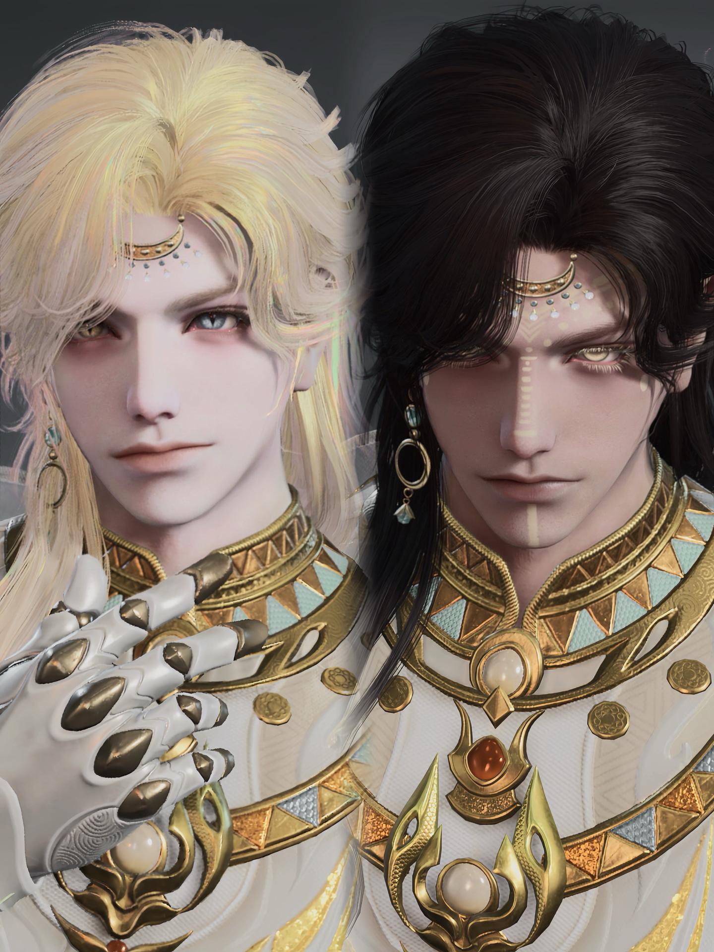 来自月轮国的双生刺客。