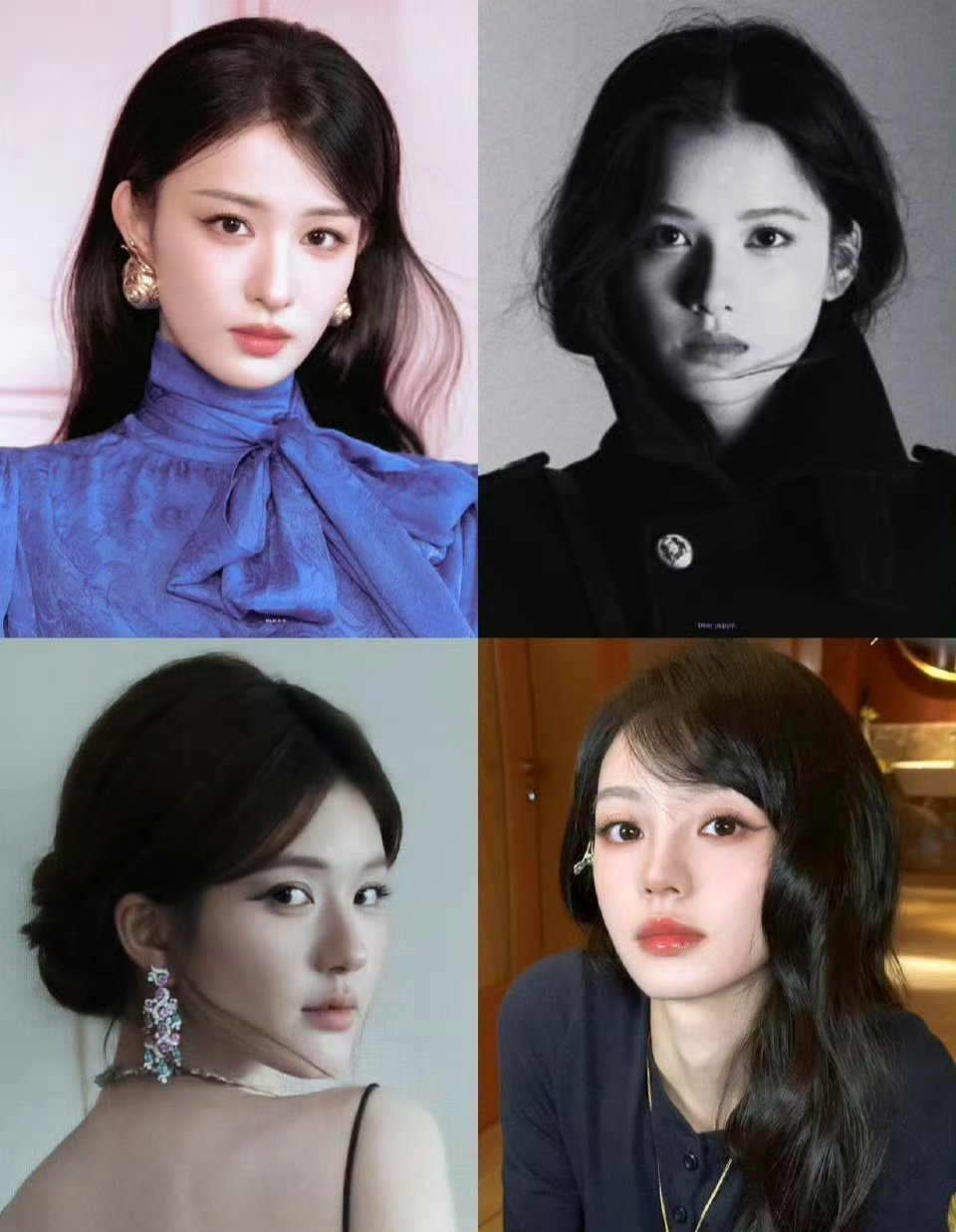 网友评选的95花颜霸王楚然 张婧仪 赵露思 田曦薇 你们都同意吗？有谁不应该出现