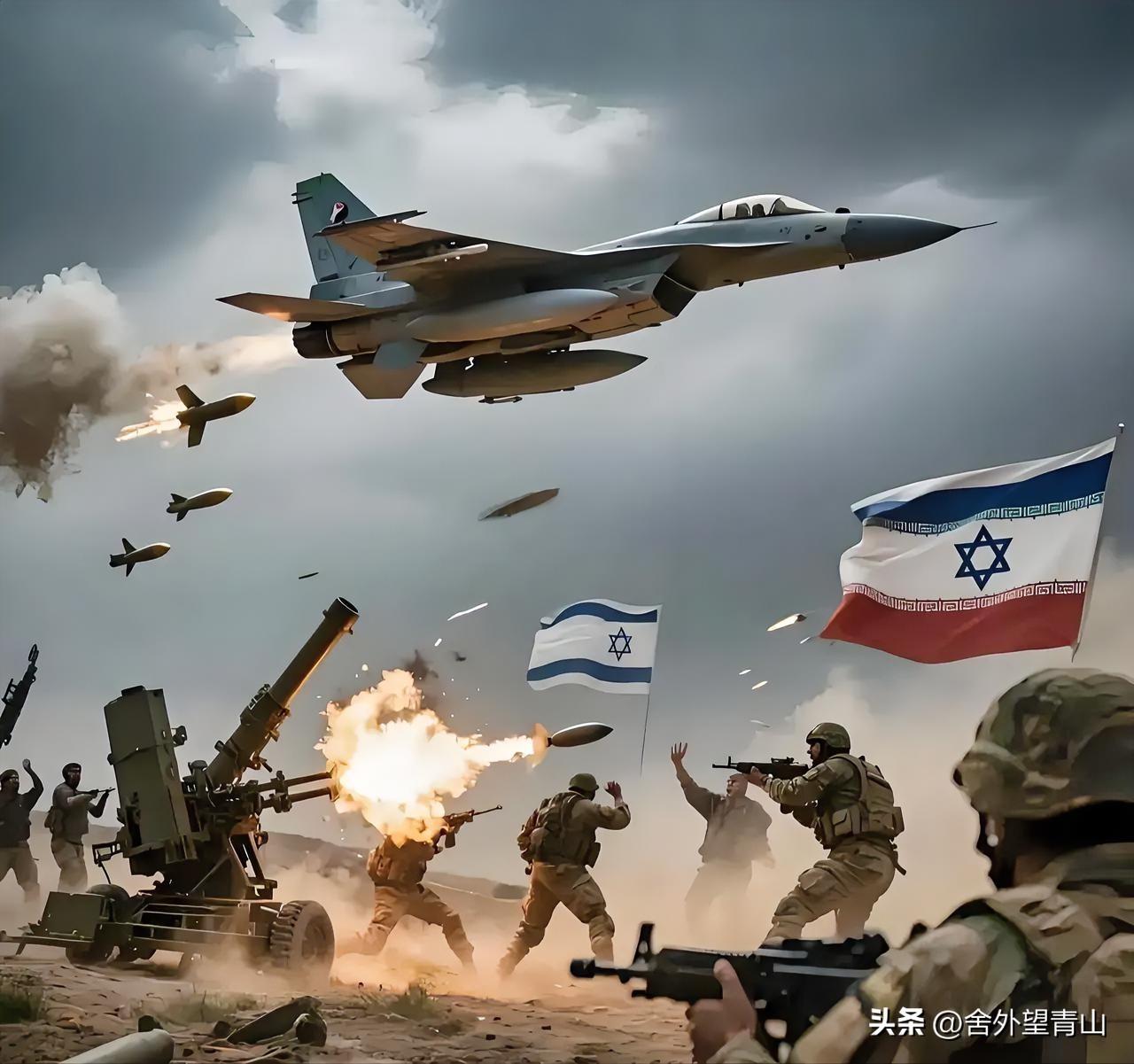 伊朗这次反应太迅速了，个把小时，已经开始反击，看来，不把以色列打残，不会收手了。