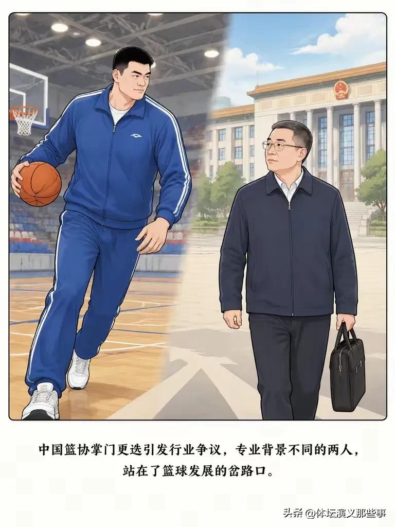 姚明和郭振明最大区别就是一个以篮球为生，一个以岗位为生。姚明可为球员挺身喊出有事