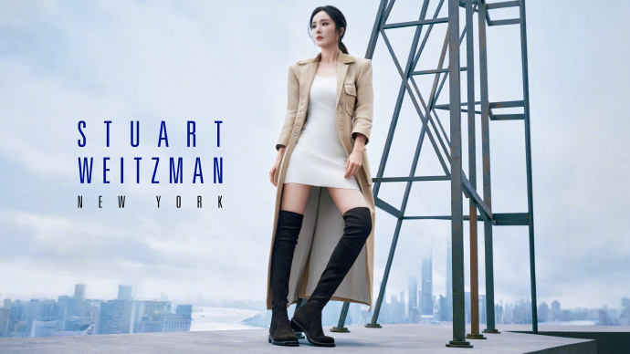 杨幂  |  STUART WEITZMAN 40 周年大片✨恰逢品牌 40 周