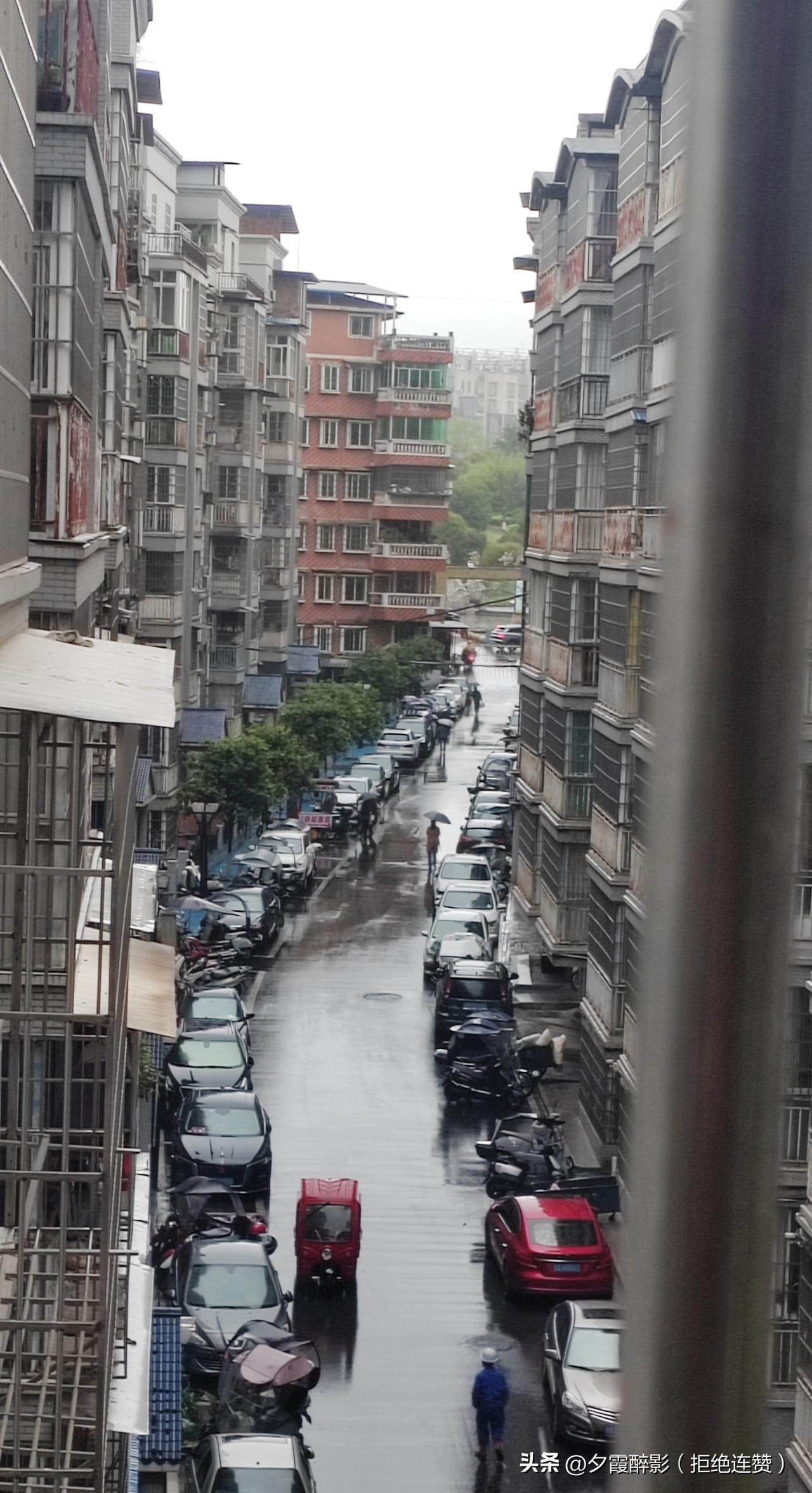 清平乐·临窗听雨
 
闲倚高楼，静观烟雨，赋此小令寄意：
 
小楼凭眺，雨润青芜