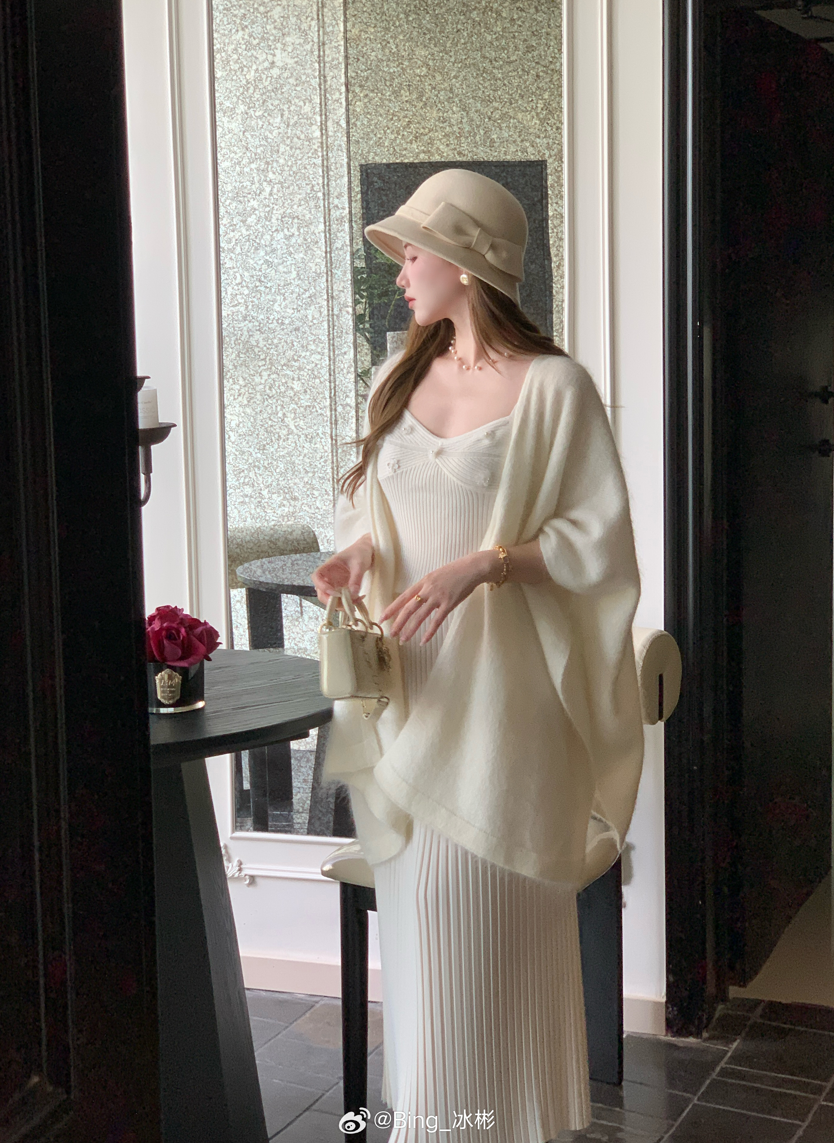 9.23 20:00  🆕 【薄暮浮光】高级感满满的温柔针织开衫斗篷大人感披肩