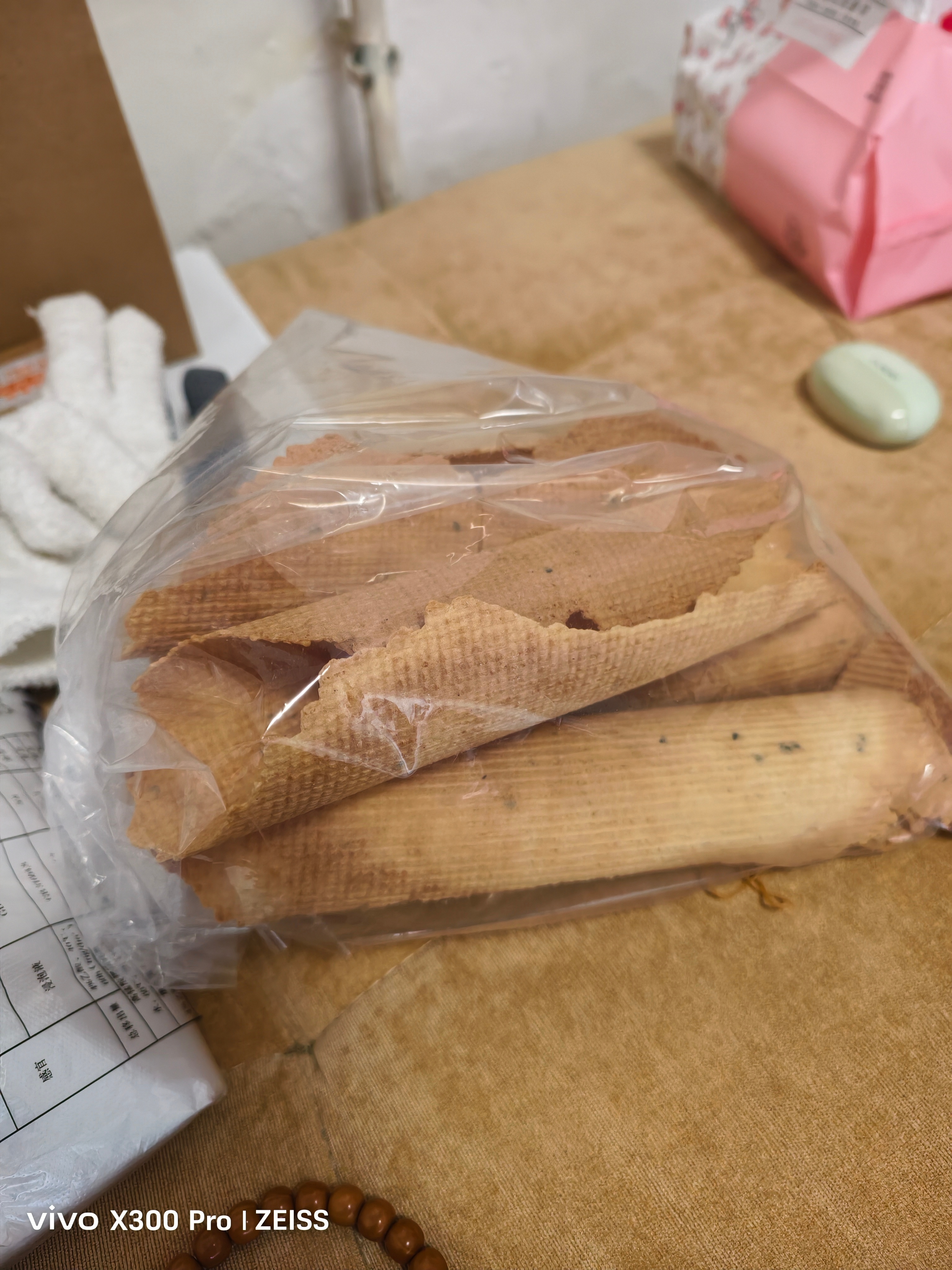 生活手记 我们这边叫鸡蛋卷，这次买的不好吃，太腥了 