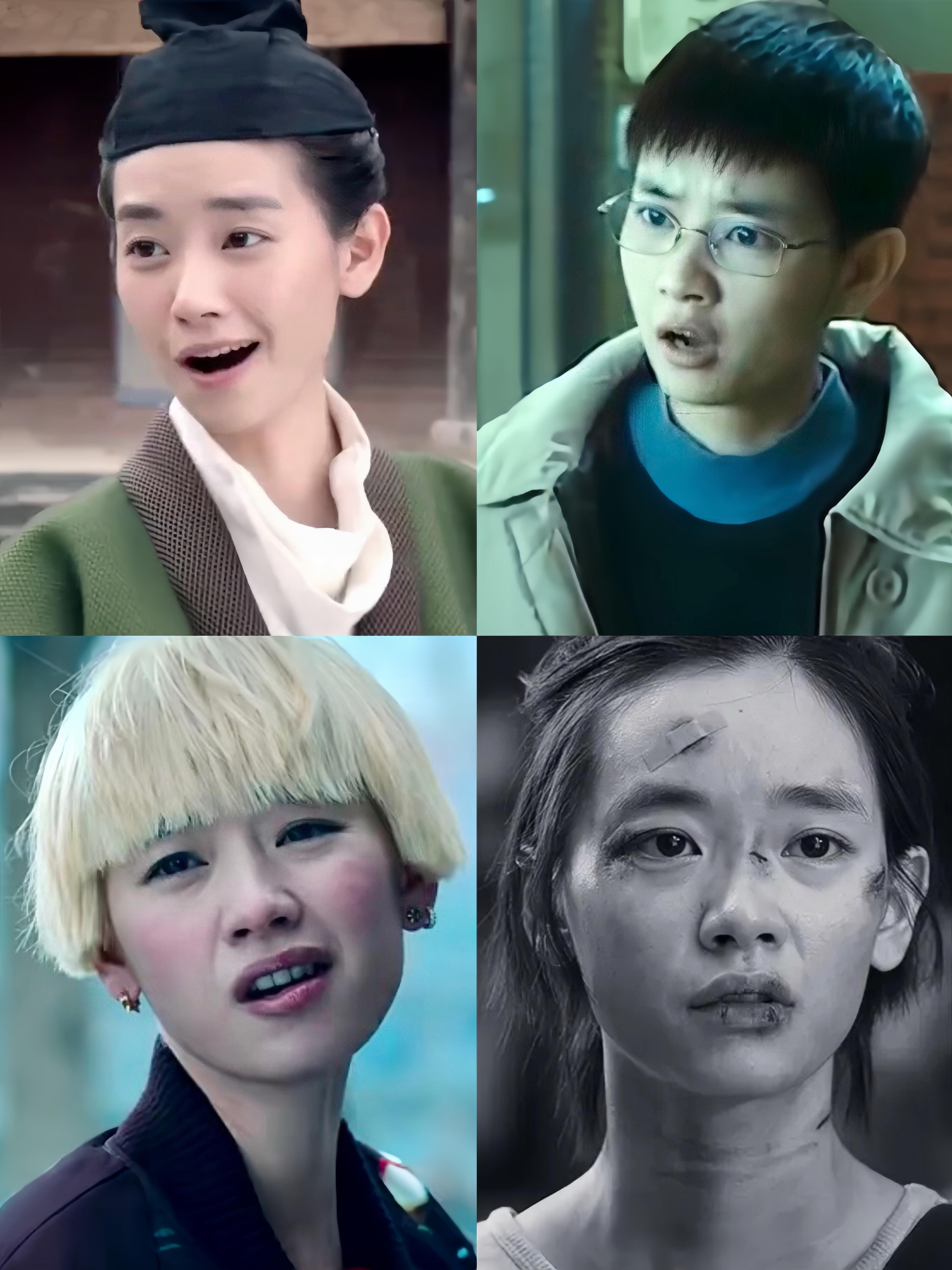 这才是真正的剧抛脸吧，居然是一个人演的 