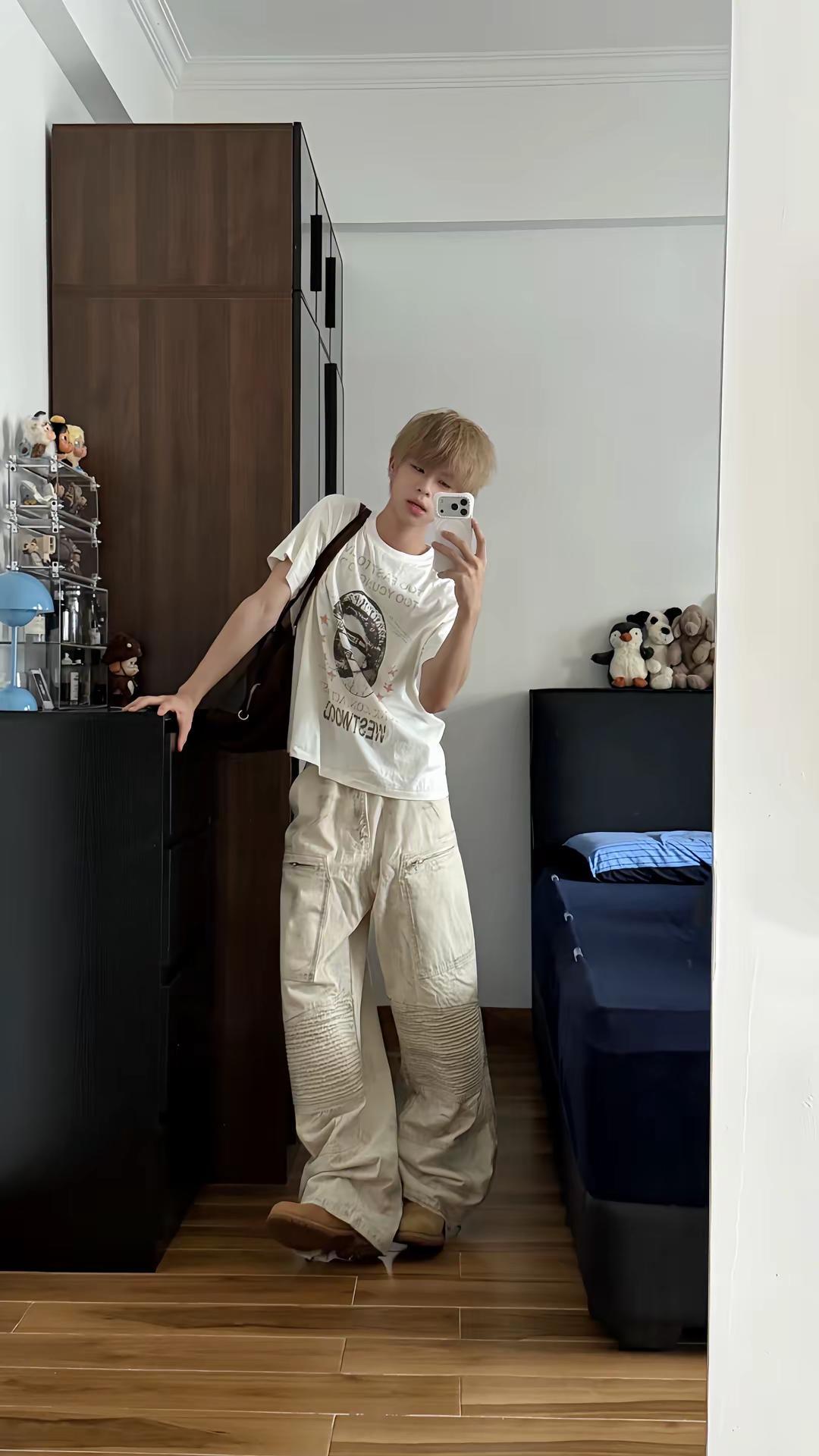 街头一下1男生ootd 慵懒vibe