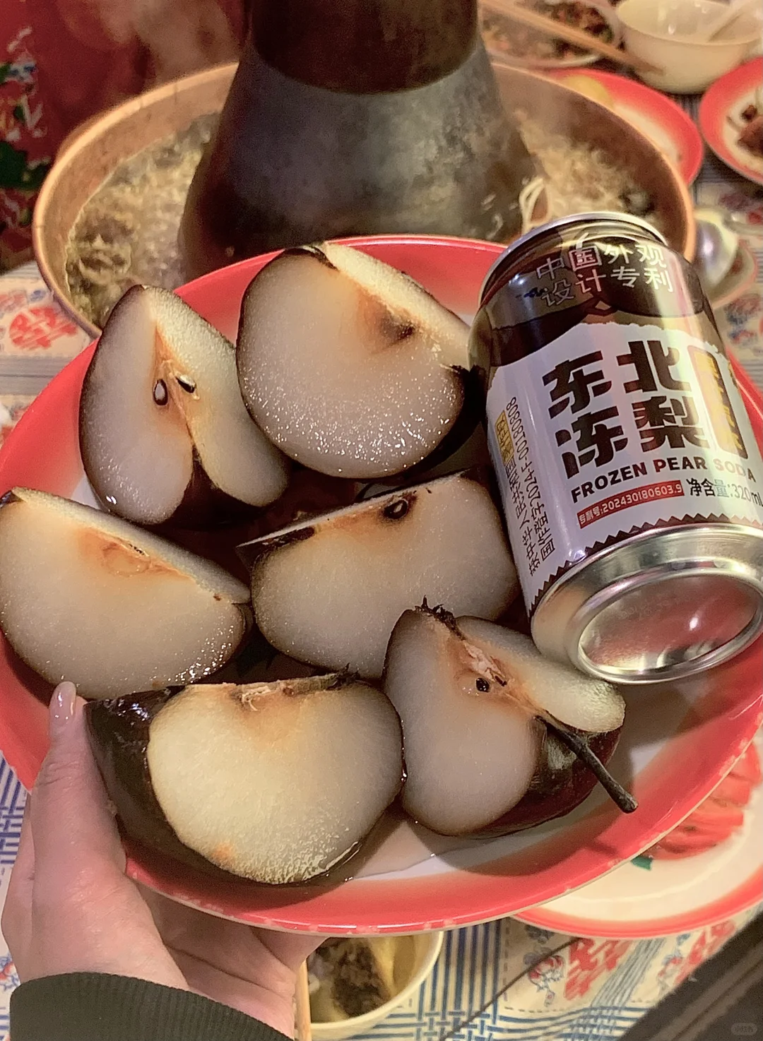 保定｜在东北酸菜火锅发现了冻梨和冻梨汁‼️