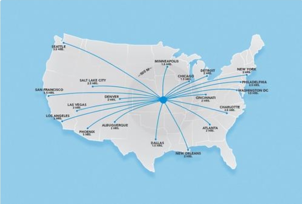 官方：阿根廷国家队敲定2026美加墨世界杯驻地，美国堪萨斯城成为球队赛事期间的核
