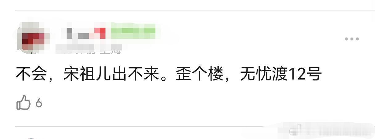 瓜🍉关于无忧渡。 不让出来是不让她出来宣传。 ​​​