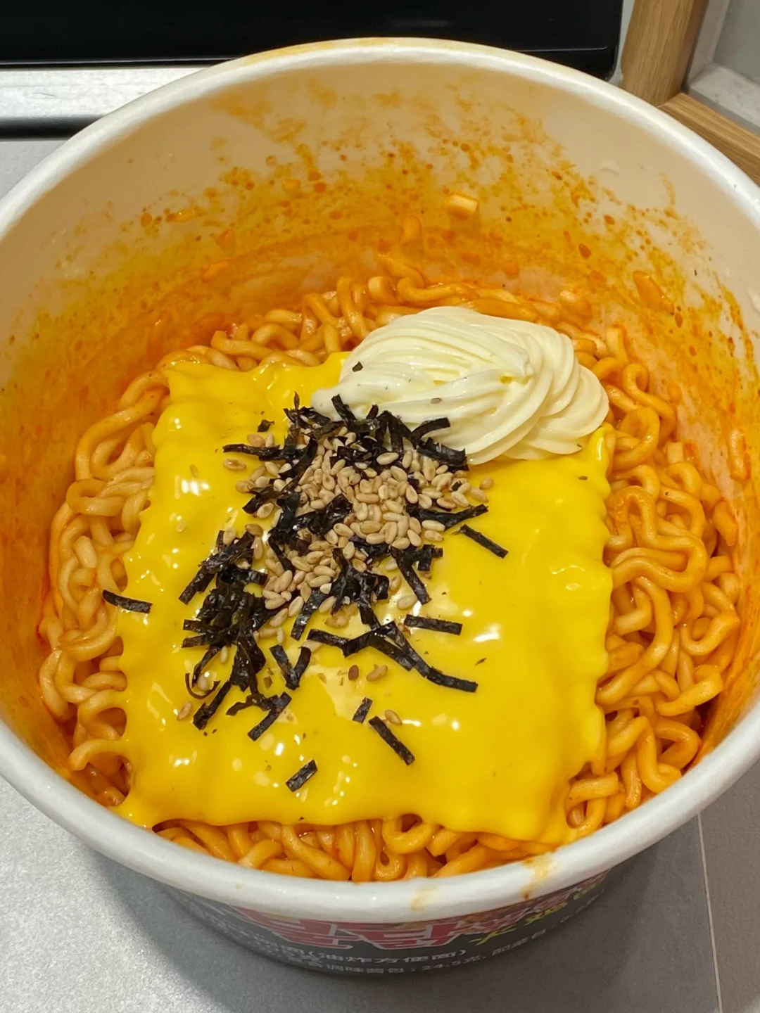 到底谁发明的火鸡面吃法！真的封神！