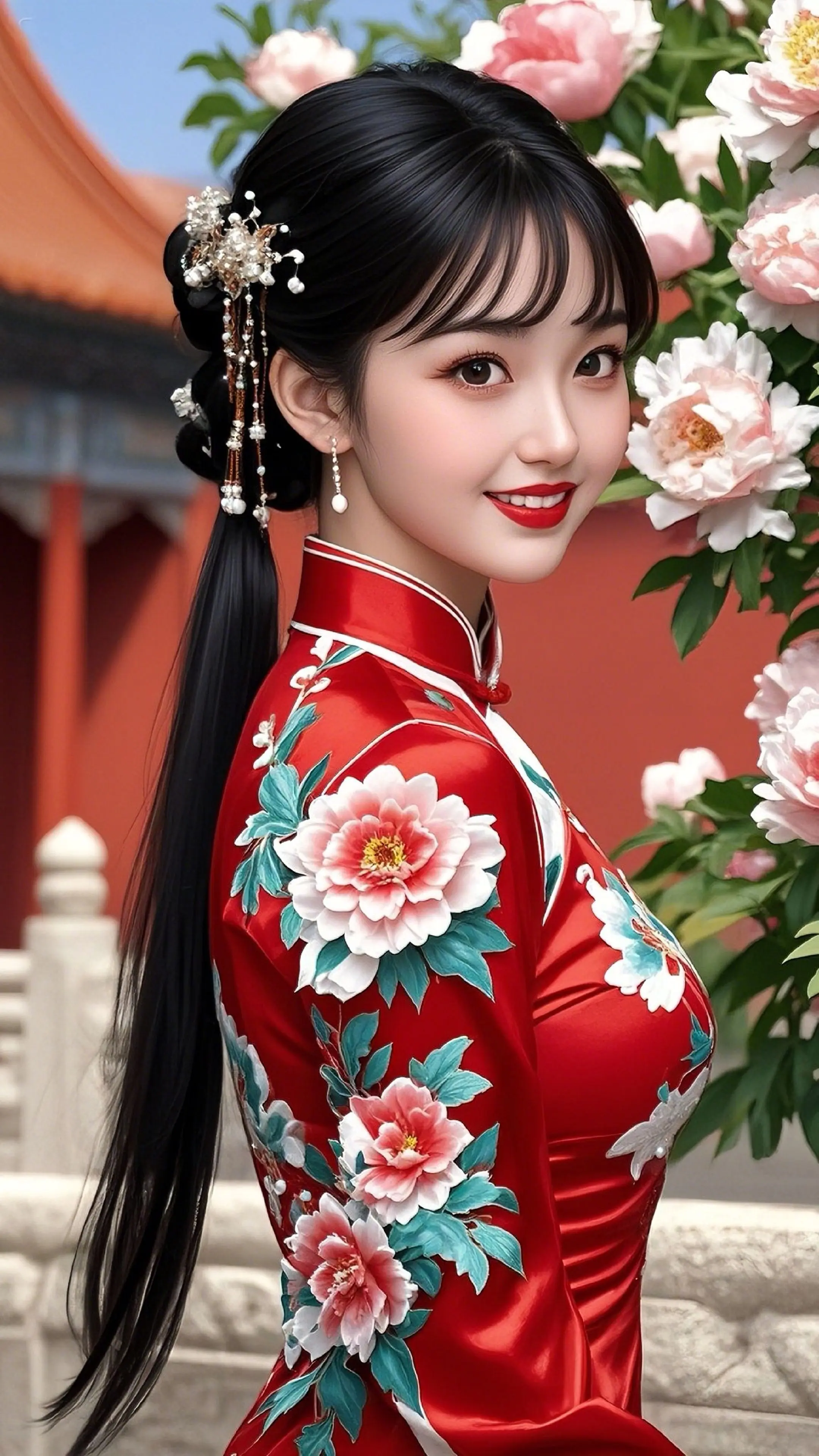 图文伙伴计划 国风古韵 旗袍美人 旗袍 复古旗袍