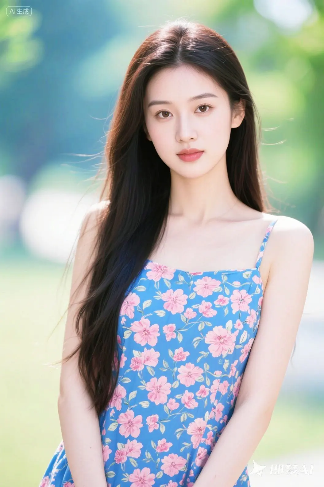 即梦AI 清纯甜美 唯美 作品分享 秀出你的美