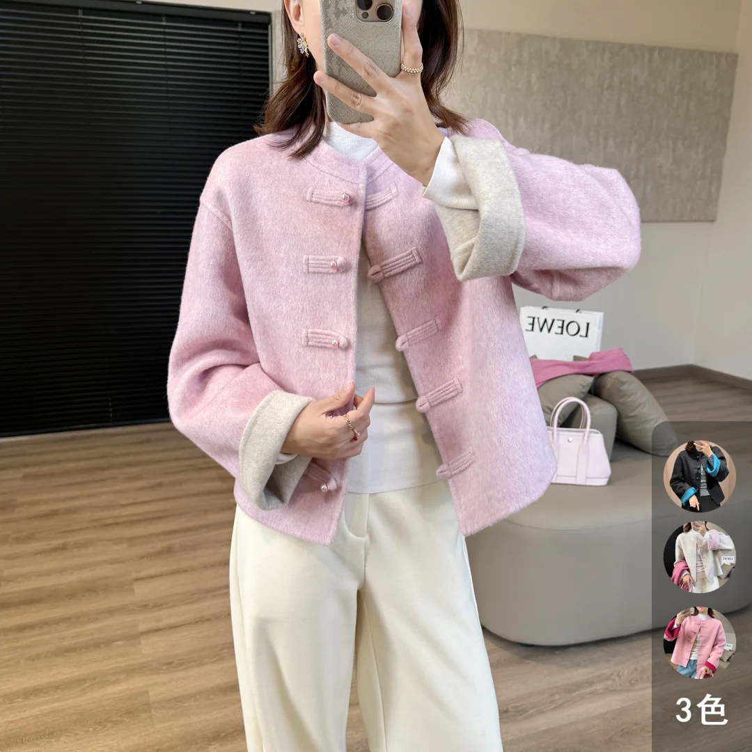 双面穿羊毛开衫✨通勤一周不重样穿搭公式