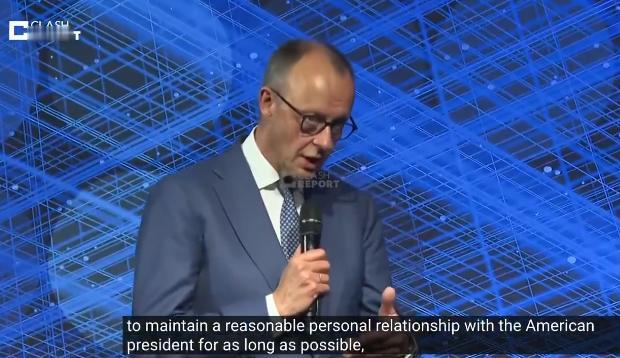 德国总理默茨谈及特朗普说老实话了：我努力与这位美国总统维持合理的私人关系。目前我