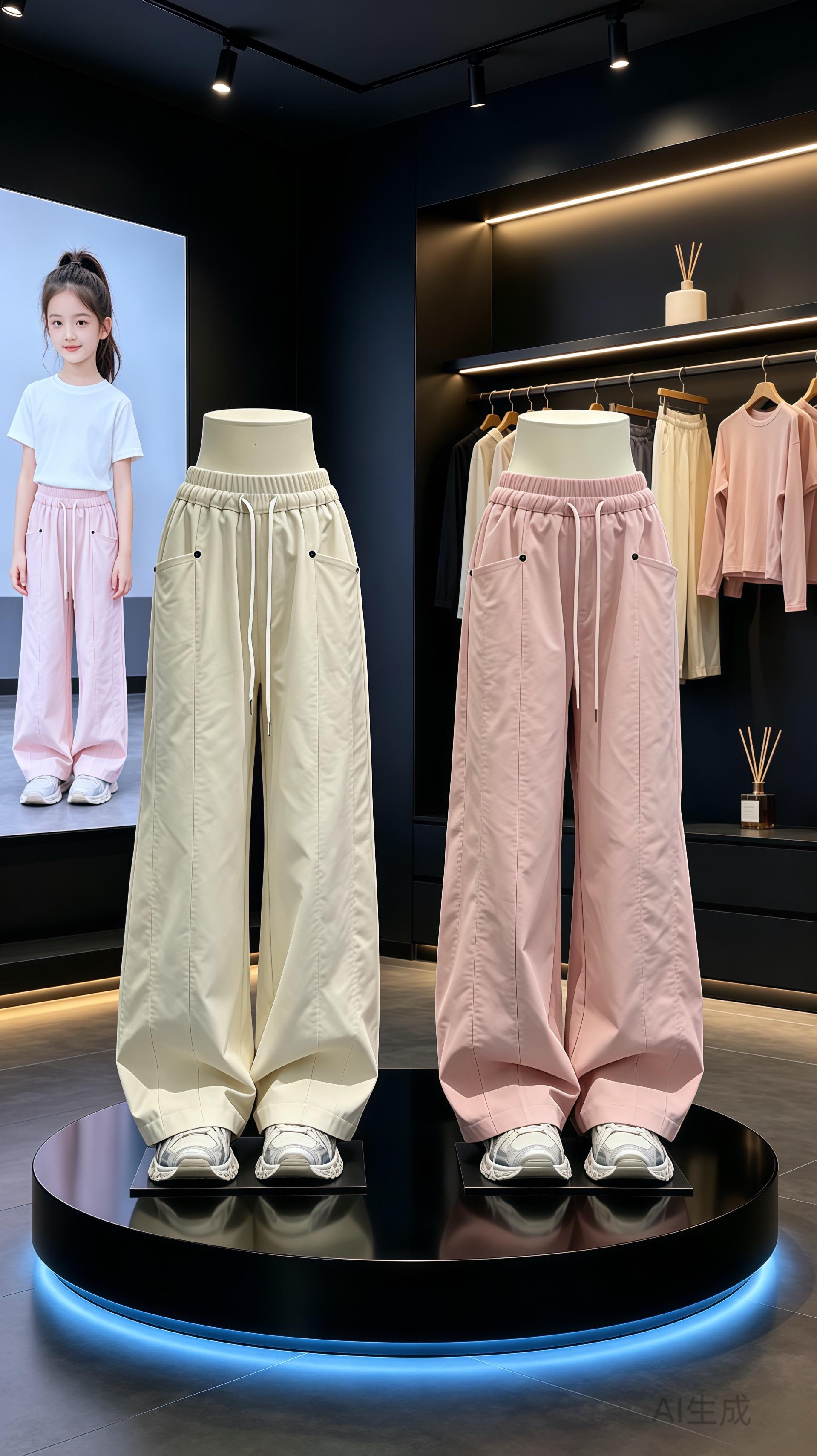 休闲裤 阔腿裤 这才是高级感穿搭变装 当我尝试夏日韩系明媚感穿搭 晒出...