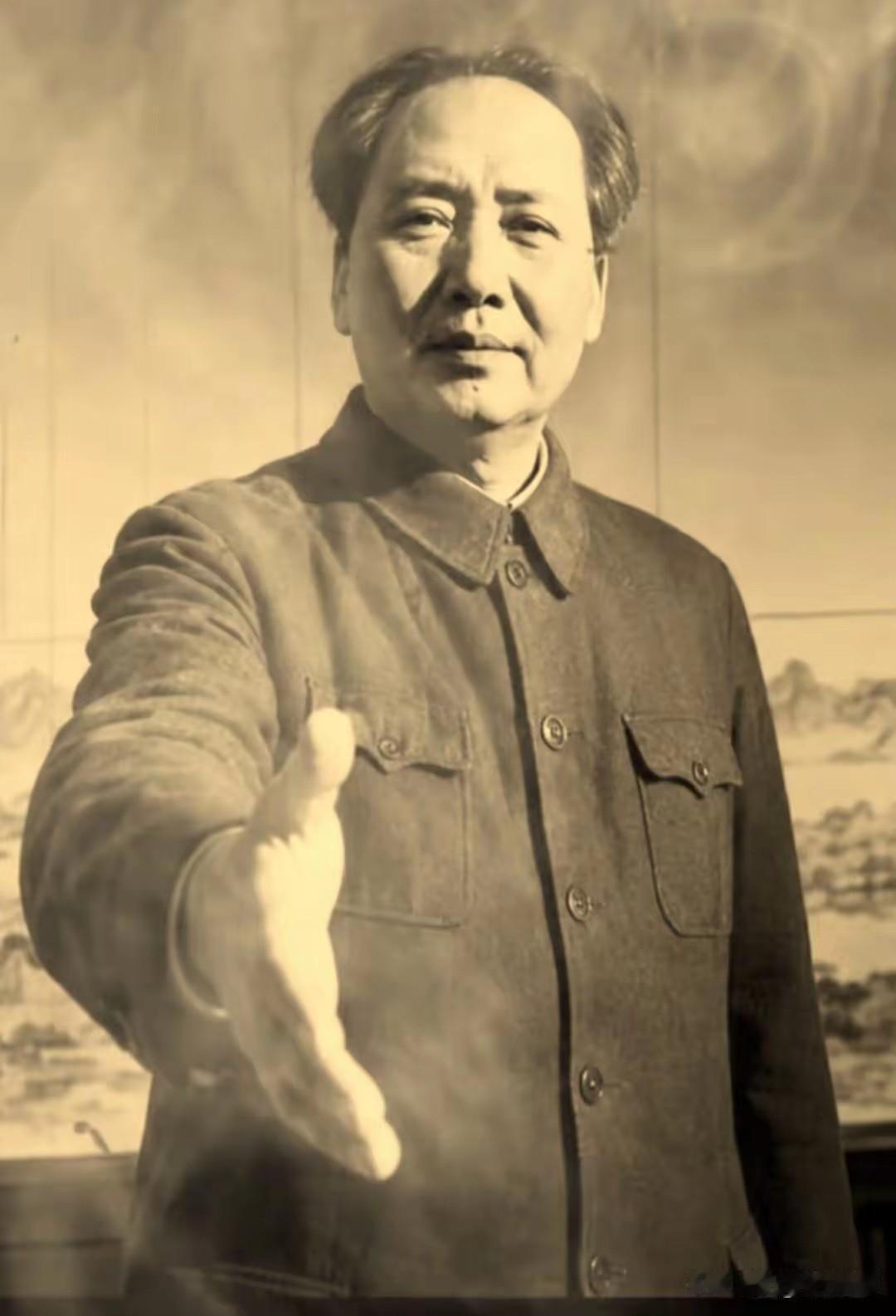 毛主席和周总理