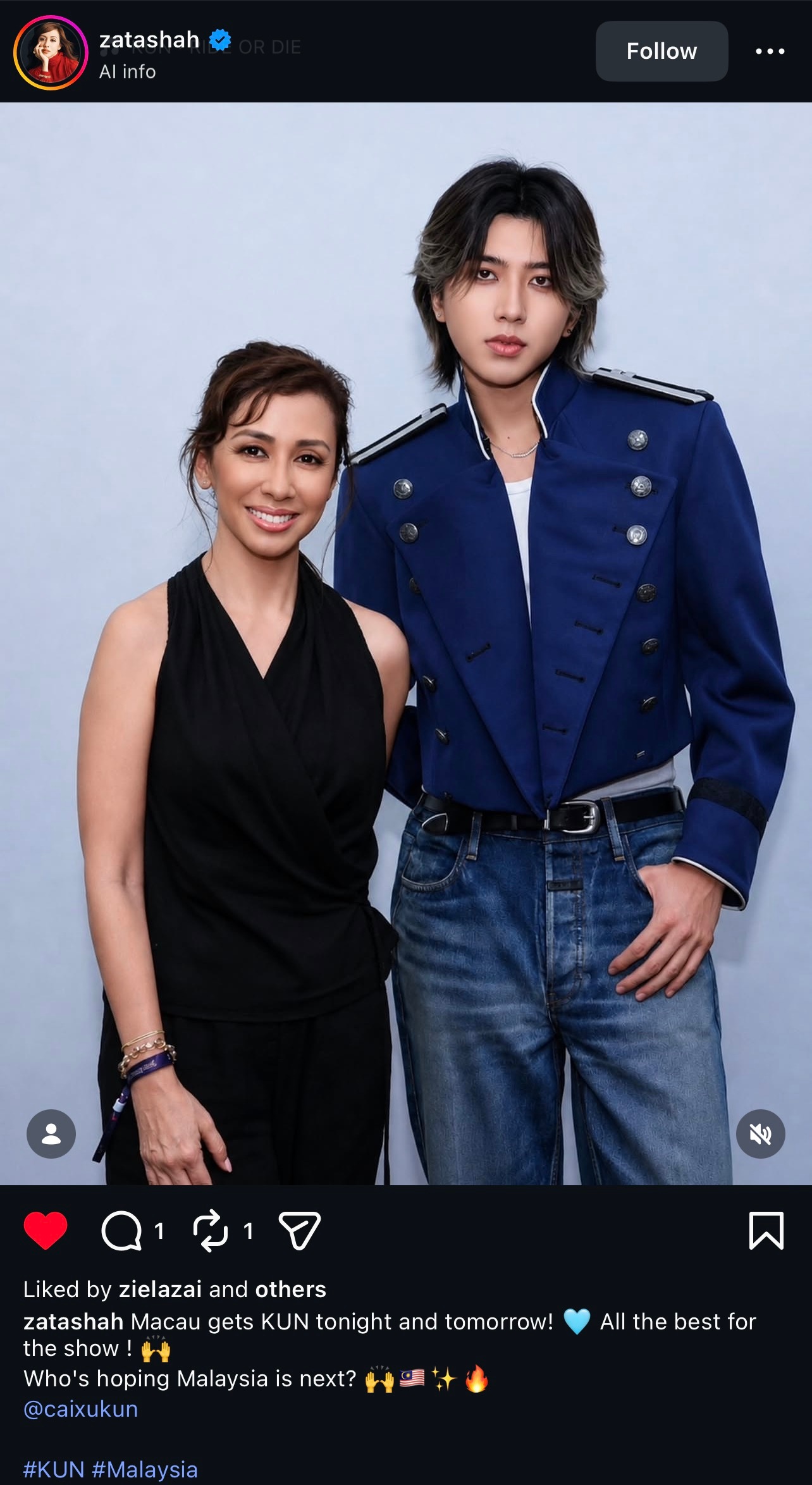 蔡徐坤默片 cxk 蔡徐坤thedeadman演唱会 KUN在马来西亚音乐节跟?