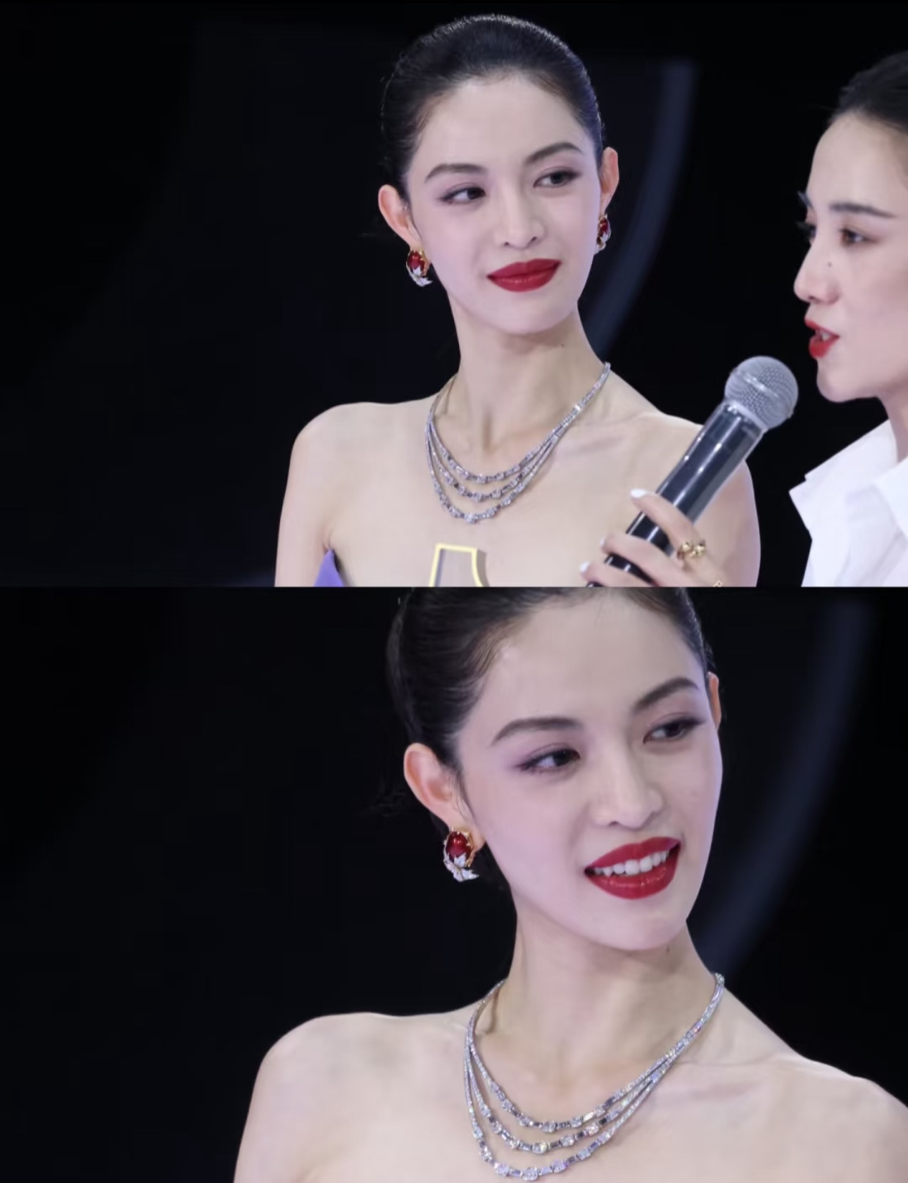 钟楚曦自己化妆一年能省下来一套房钟姐确实，超级棒的审美，而且不会千篇一律同时还有