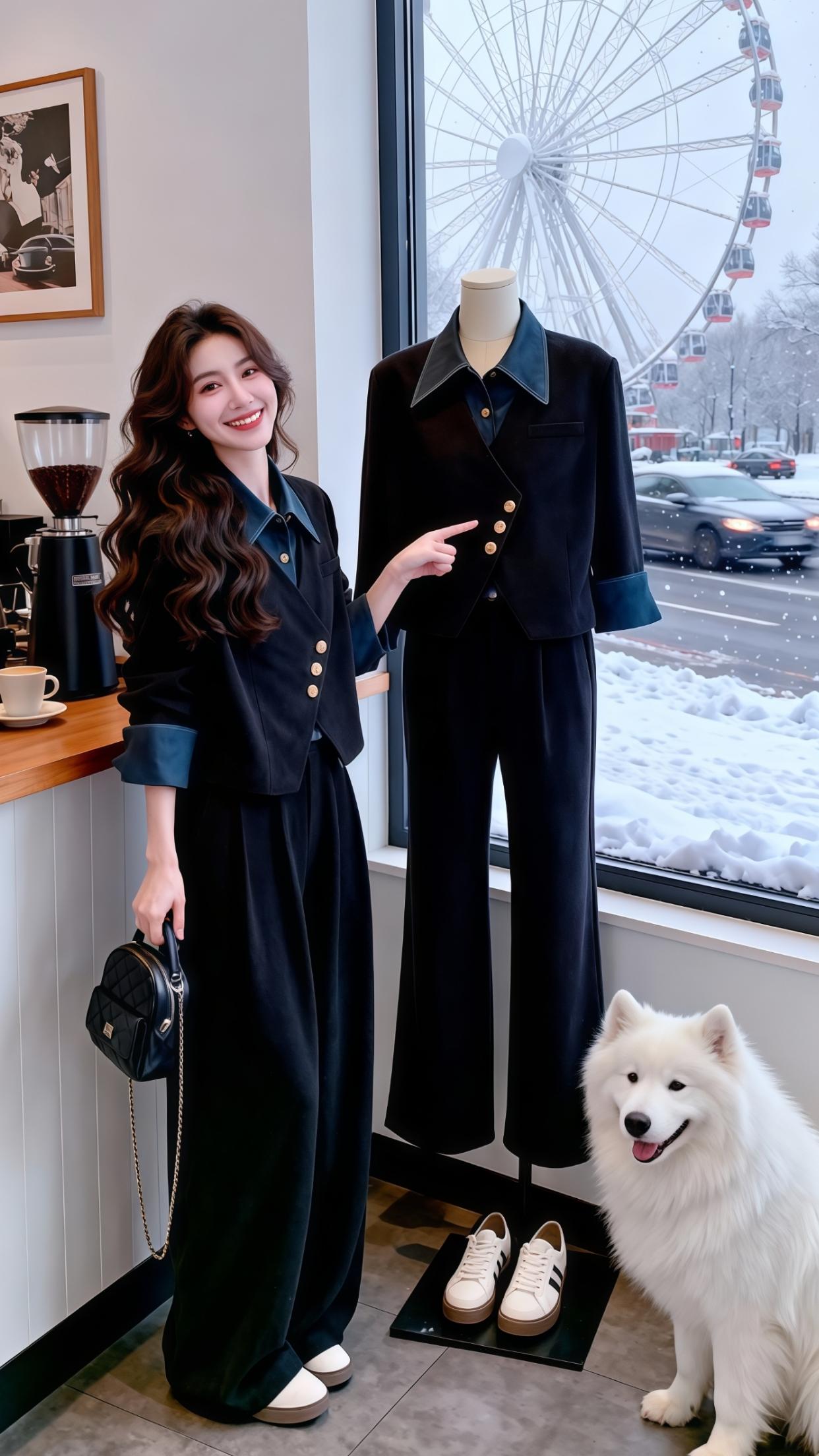 气质穿搭 通勤搭配 精致穿搭 套装显瘦穿搭 女神范