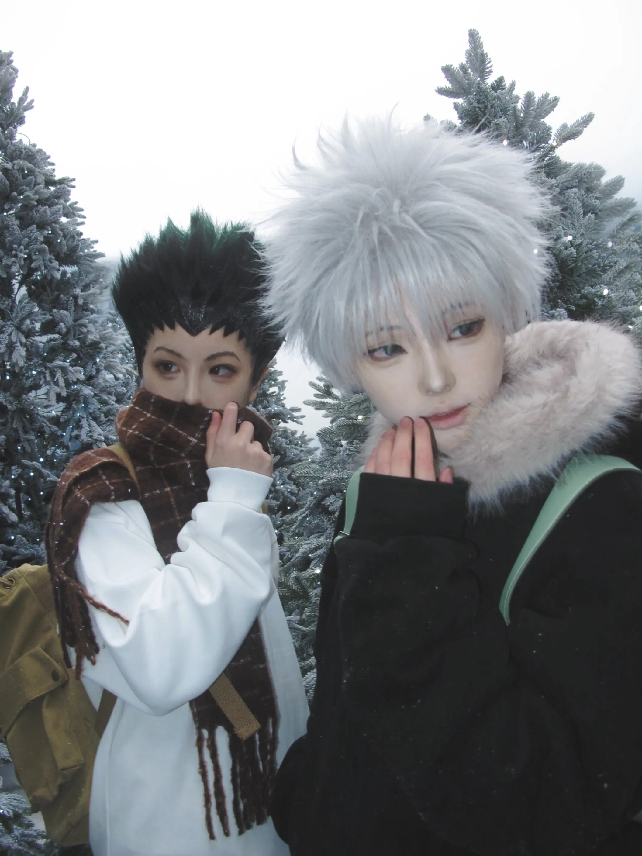 又一个冬天❄️🌲。    阿野好会拍呀  这是我们搭的东立杯垫柄图！