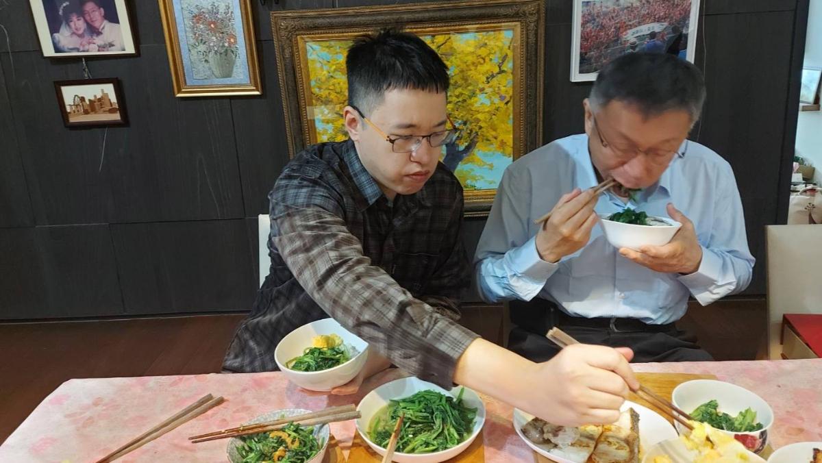 民众党创党主席柯文哲老婆陈佩琪是个网络达人，经常分享身边点点滴滴。
她难得晒出一