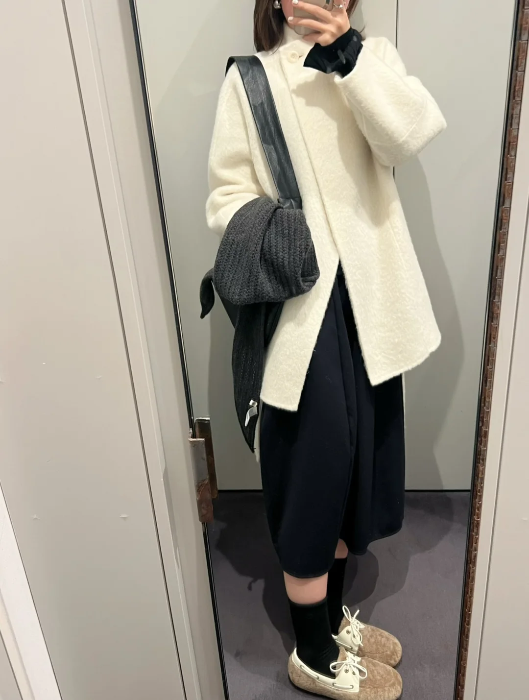 COS新款裙子真好看！好温柔气质的一身！