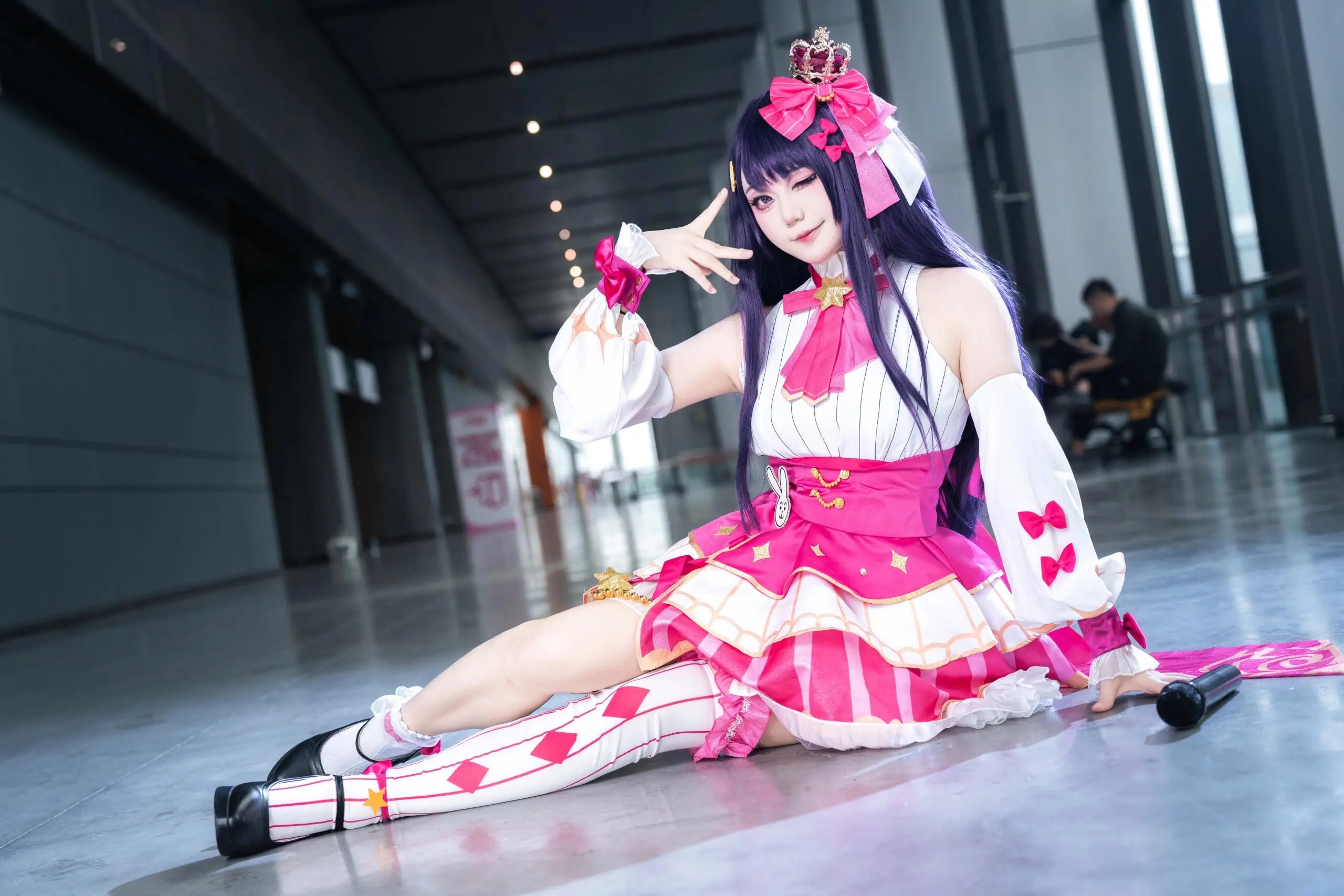 星野爱cos 我推的孩子 二次元少女 漫展返图 考斯普雷cosplay