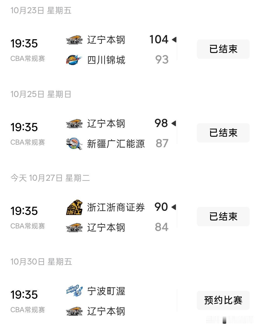广厦90-84胜辽宁，辽宁队赛程太吃亏了，辽宁队始终比对手少休息一天。

辽宁本