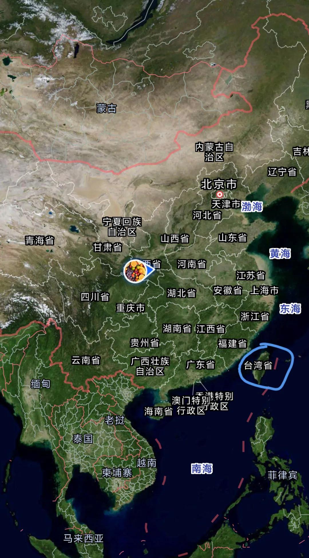 好消息，重大好消息，
地图已显示为台湾省了。
我们这代人要见证历史了，
第一：台