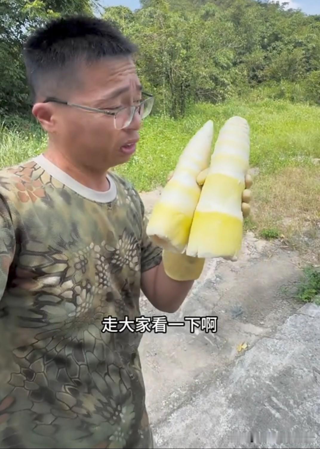 这样的竹笋你还敢吃吗？

环保博主“渔猎齐哥”今天披露，在广东清远一带，一些黑心