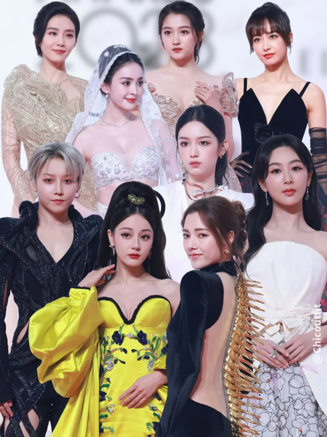 满屏都是高定⁉️14位女明星红毯生图好能打！