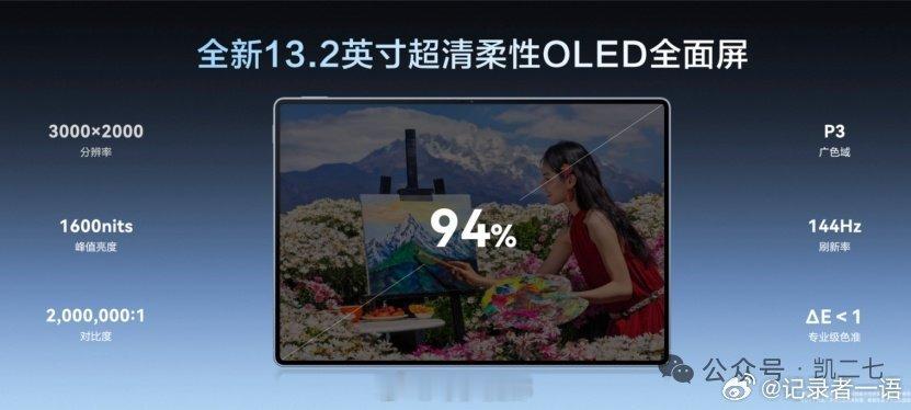 华为新平板麒麟T93Pro旗舰芯片华为MatePadProMax电脑级体验鸿蒙平