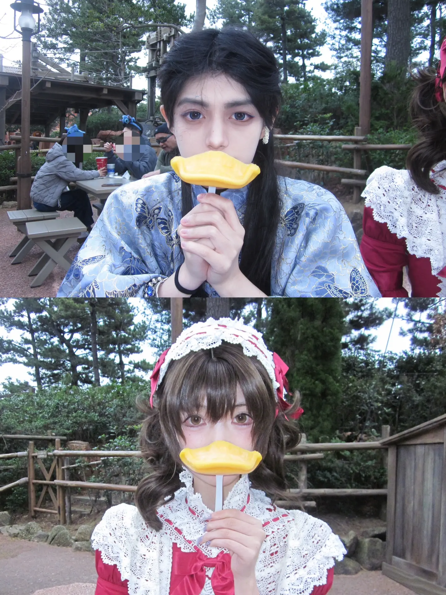 东迪闺咪头震撼来袭。两个闺咪   -