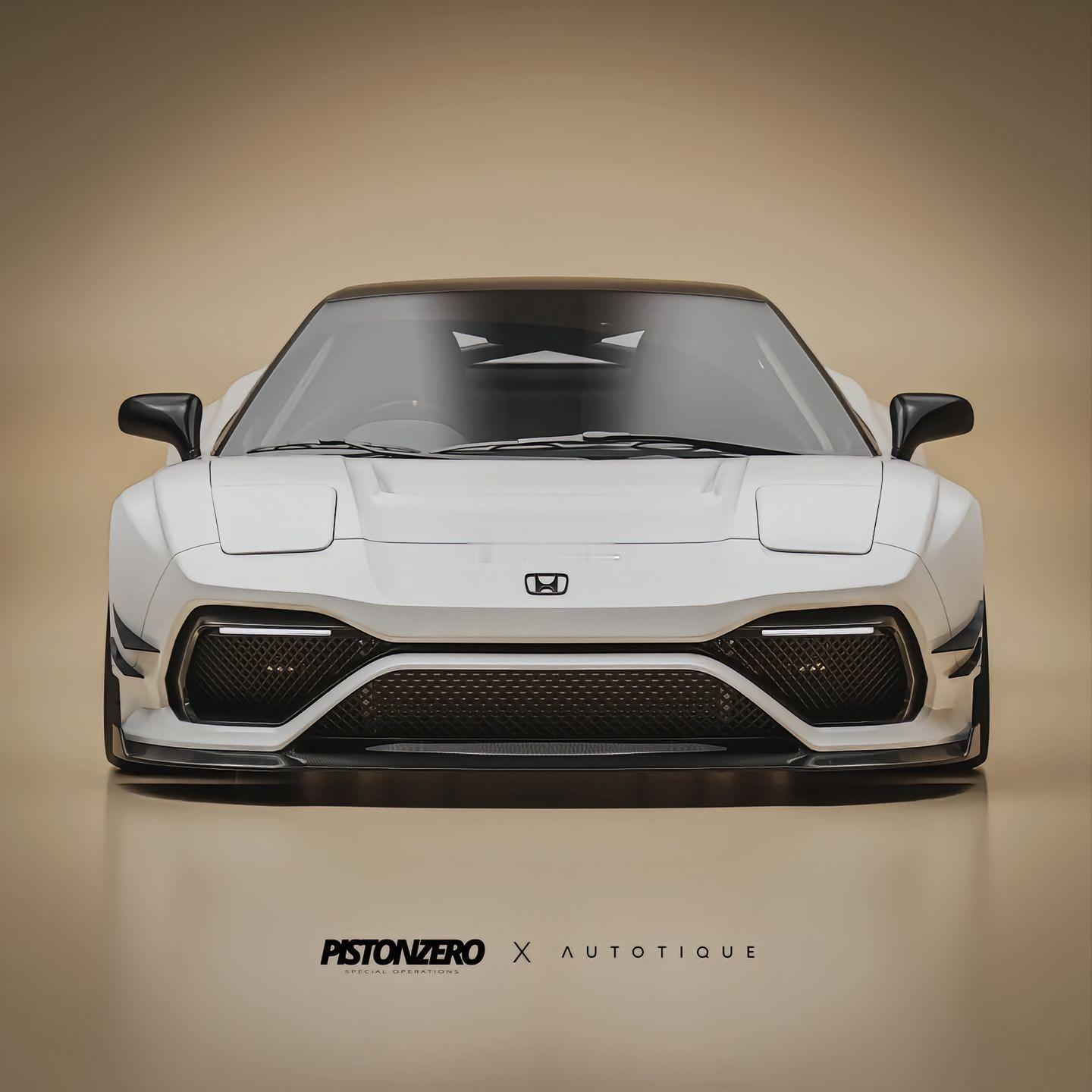 模型与真车的区别本田nsx ​​​