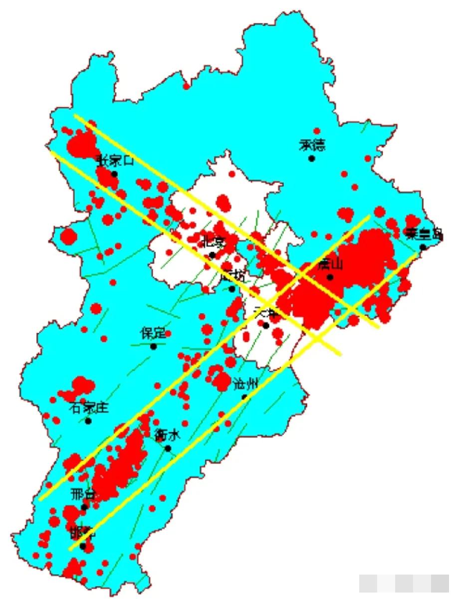 如果发生地震，河北省最安全的地方就是承德市和保定市，这两个地级市完美地避开了地震