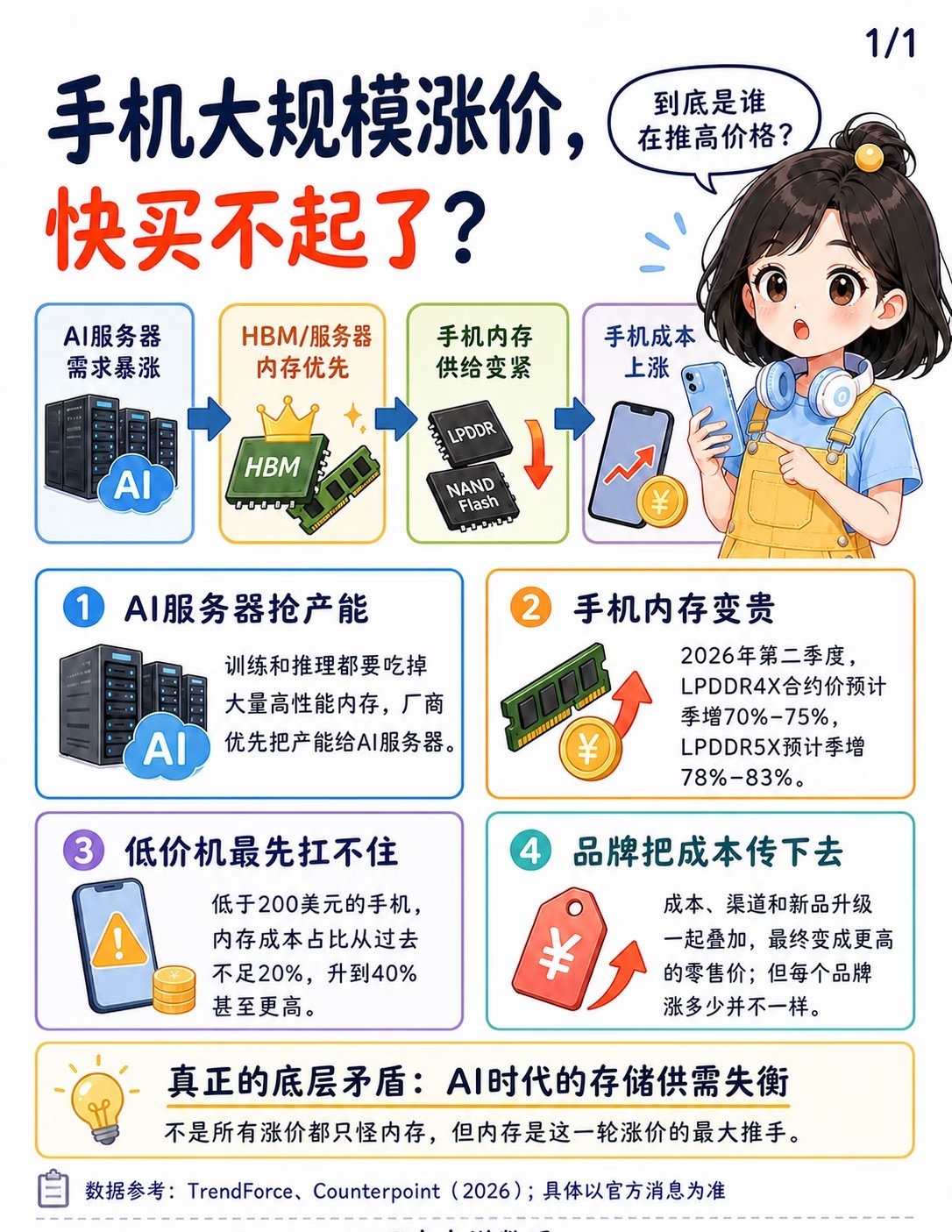 原先把换手机当做“潮流”现在换手机变成了有需求再换。大家都什么时候换手机？手机涨