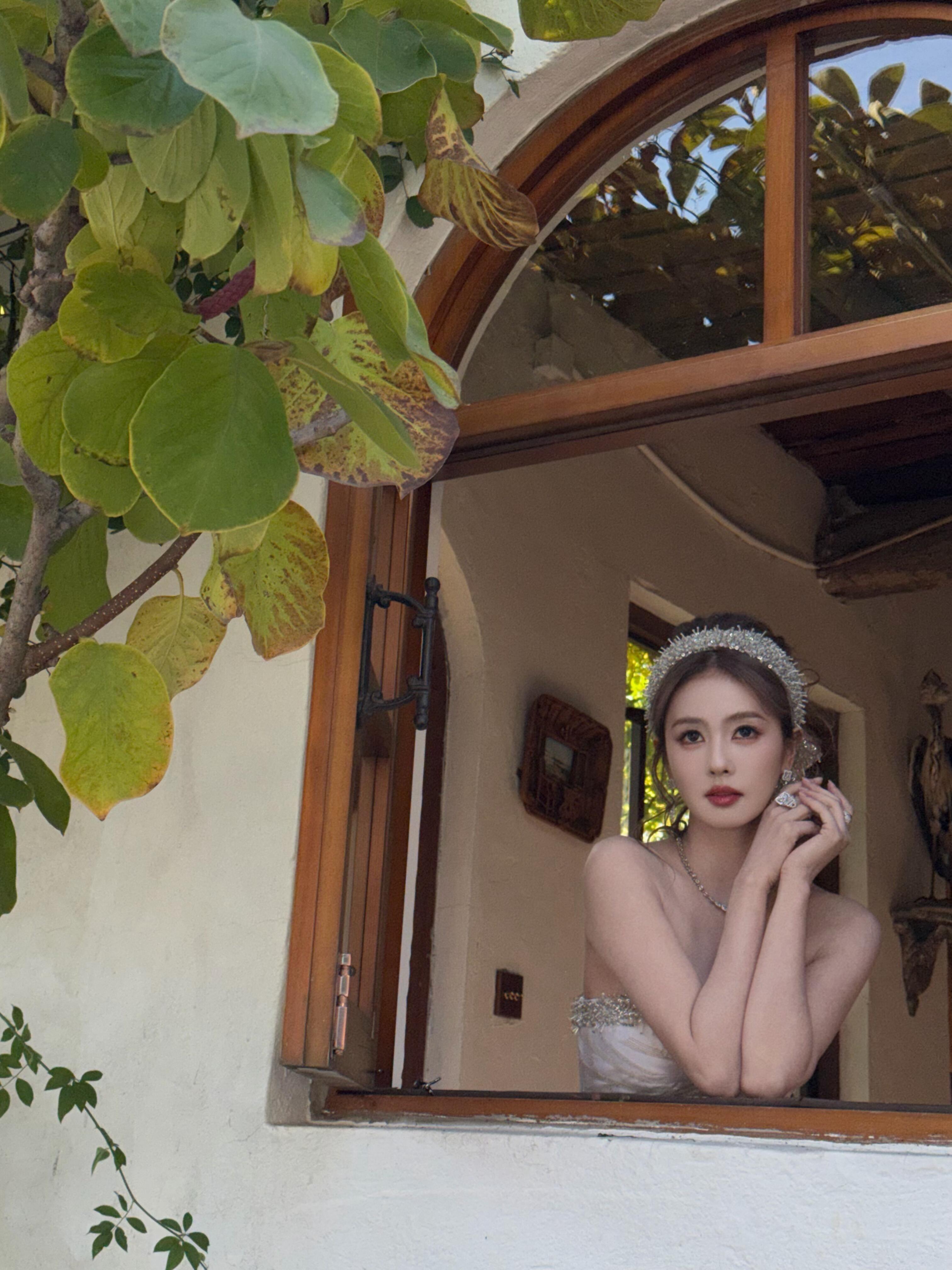 白鹿带一篮冻梨走红毯我的姐这是清水出芙蓉 ​​​