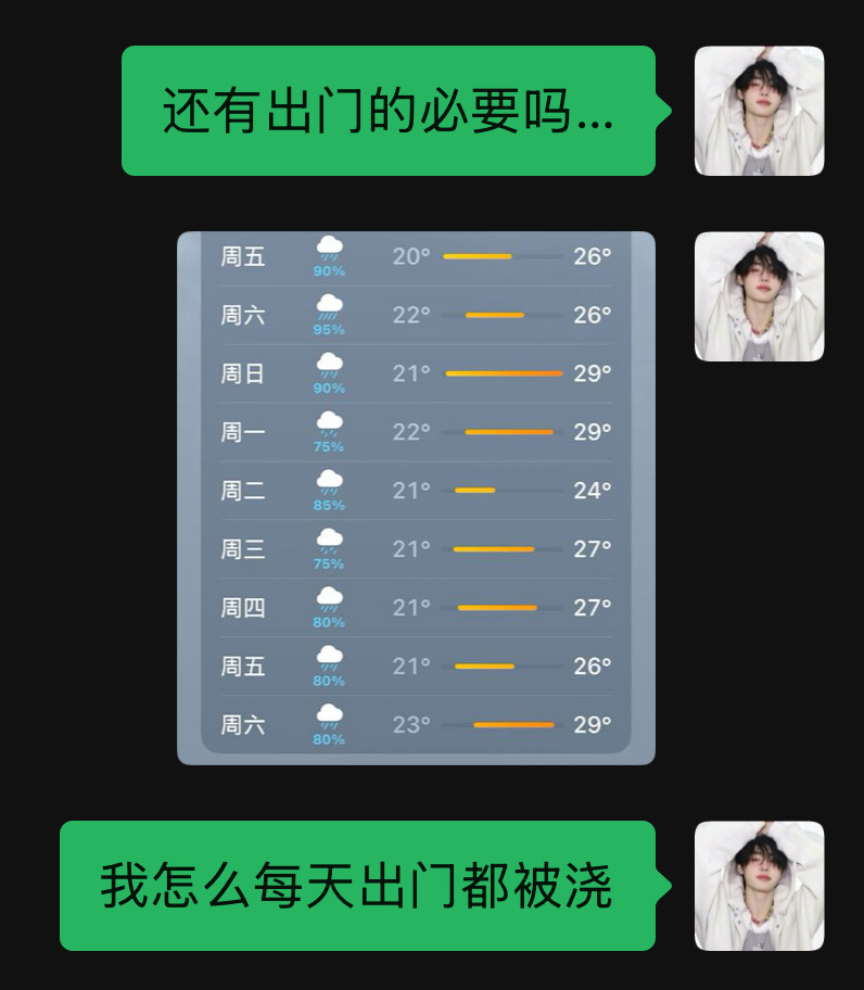 求不下雨教程