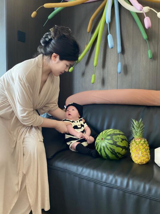 好久不见🍼我们满月啦！