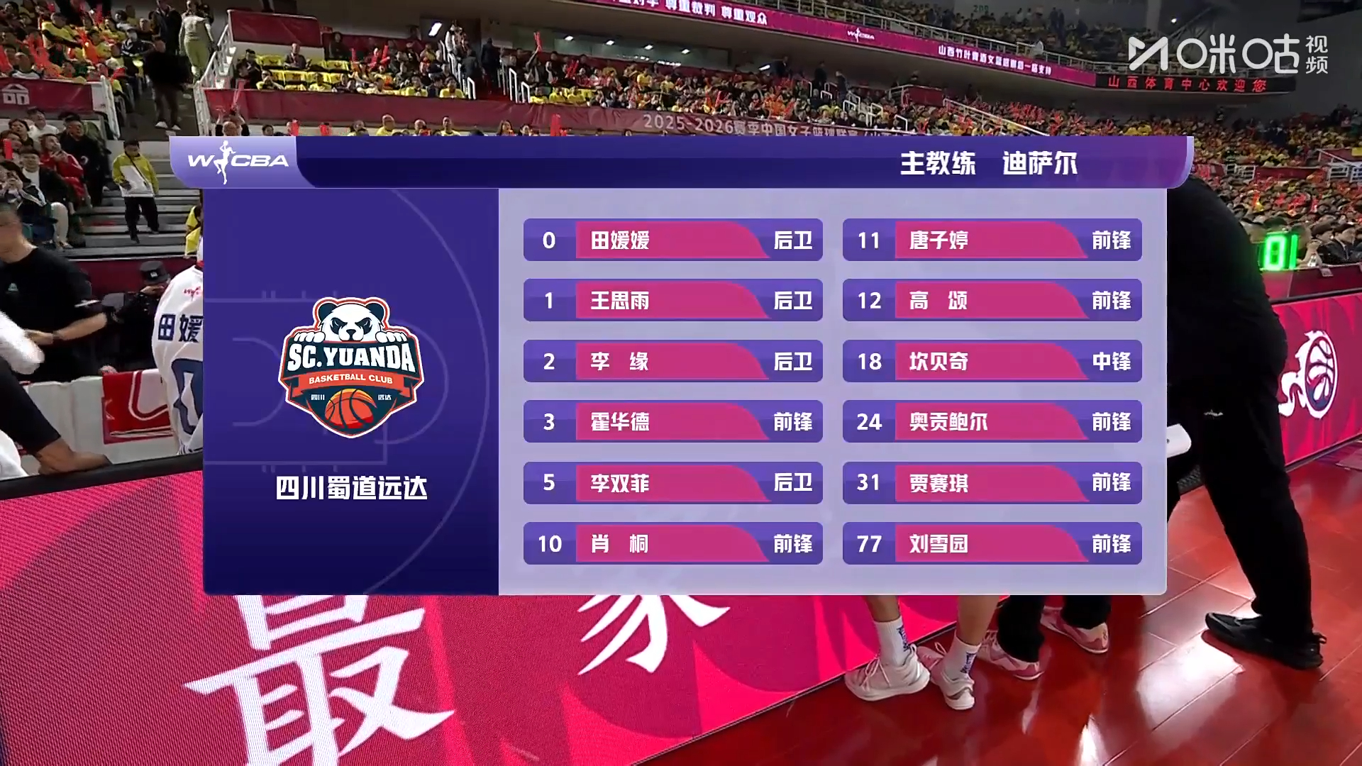 #看WCBA总决赛上咪咕# G3双方大名单出炉！天王山之战谁能取胜？#山西女篮v