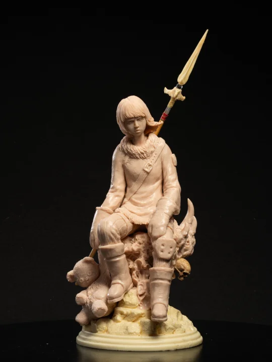 【魂之骨骼】暑期雕塑班结课作品集[庆祝] 作品名：《熊奇》 原型师：子...