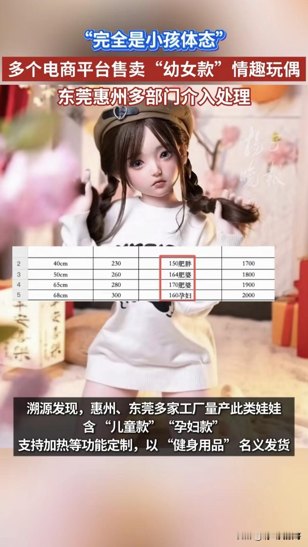 今天我看了好多网友发这个儿童娃娃的新闻但是目前看的无一例外的流量很少，我也不知道